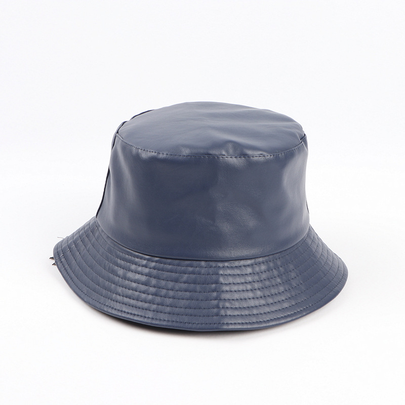 Title 16, PU skin fisherman hat