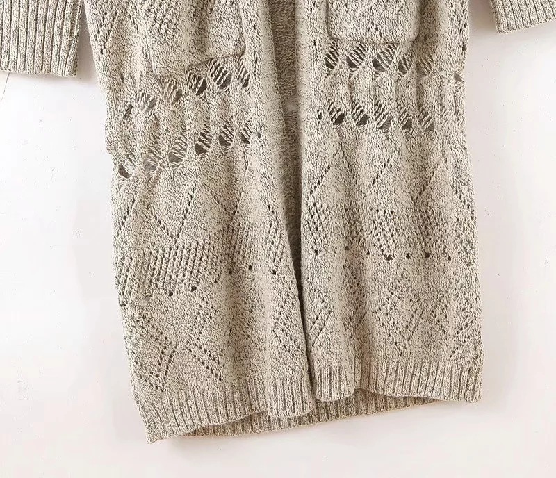 Title 11, Openwork Cardigan Jacket for Women, a lightweig...