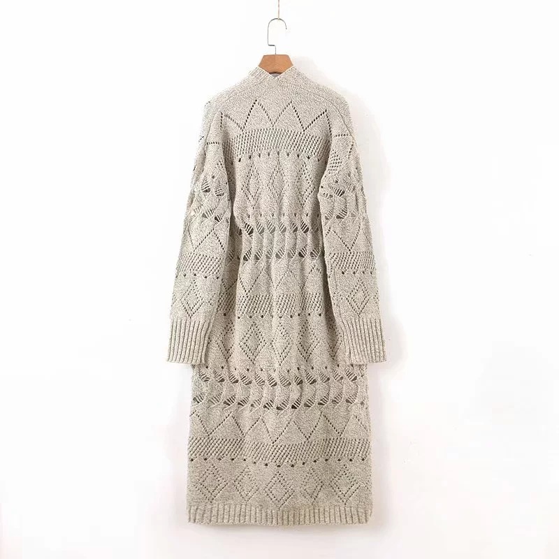 Title 15, Openwork Cardigan Jacket for Women, a lightweig...