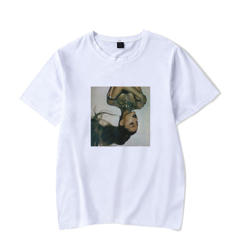 Title 2, Ariana Grande print loose short sleeve t-shirt....