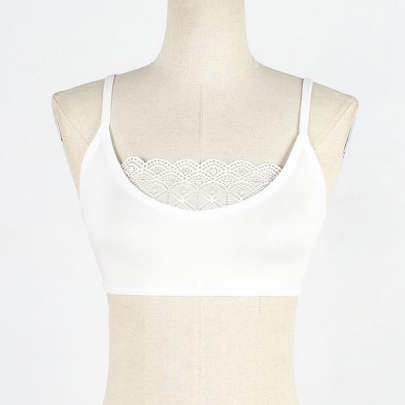 Title 8, Solid color sexy camisole lace vest women