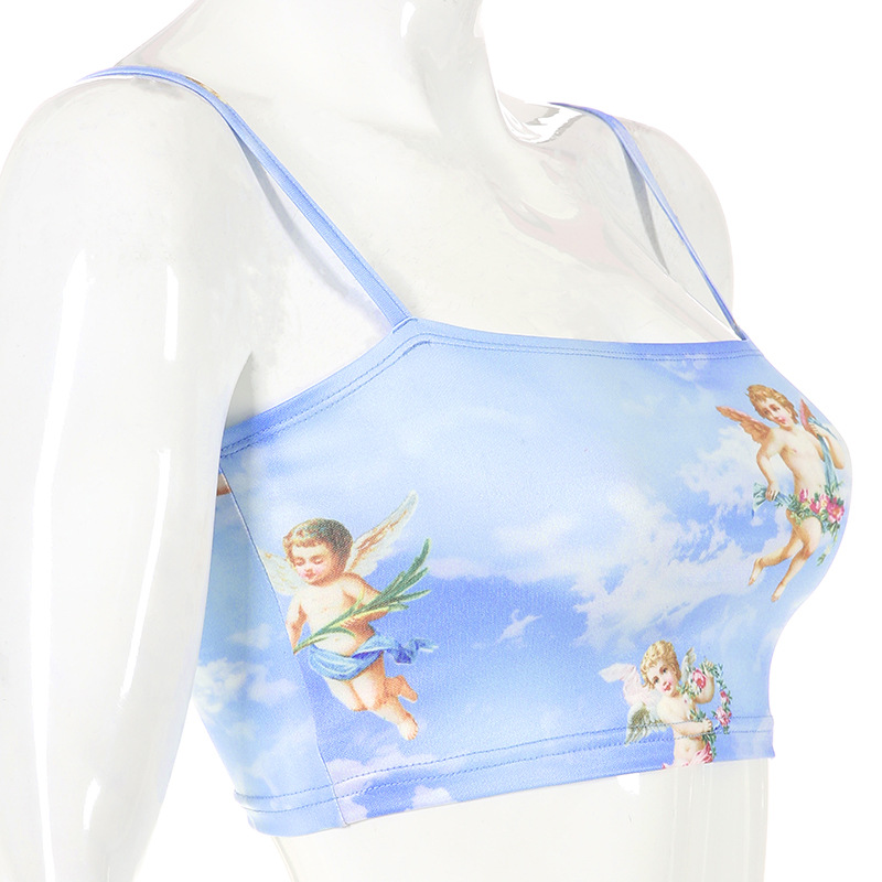 Title 8, Angel print sexy camisole for women, perfect fo...