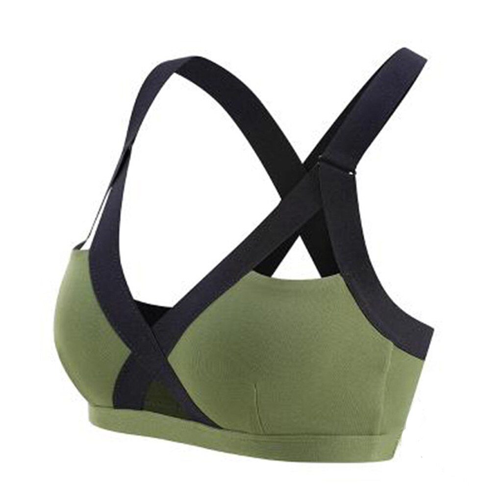 Title 11, Shockproof sports bra for running without under...