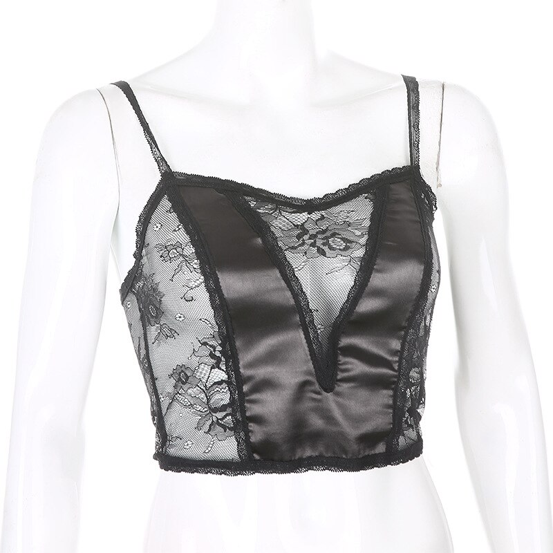 Title 3, Ladies lace camisole offering comfort and style...