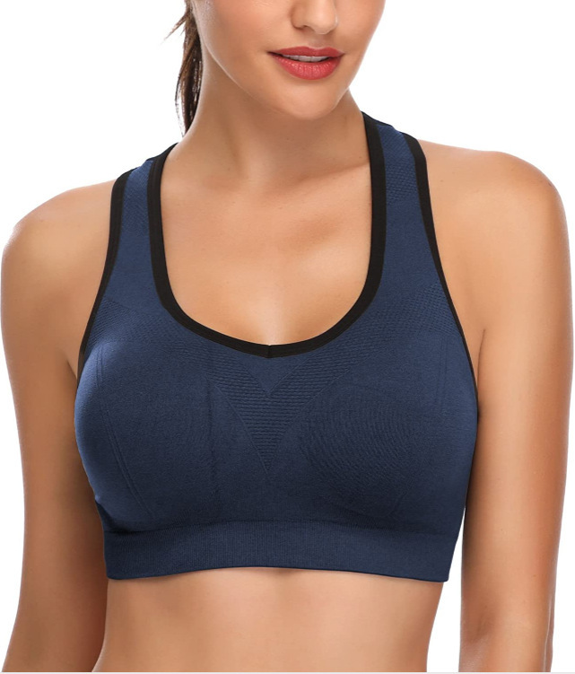 Title 2, Sports Shockproof Beauty Back Yoga Bra Gather