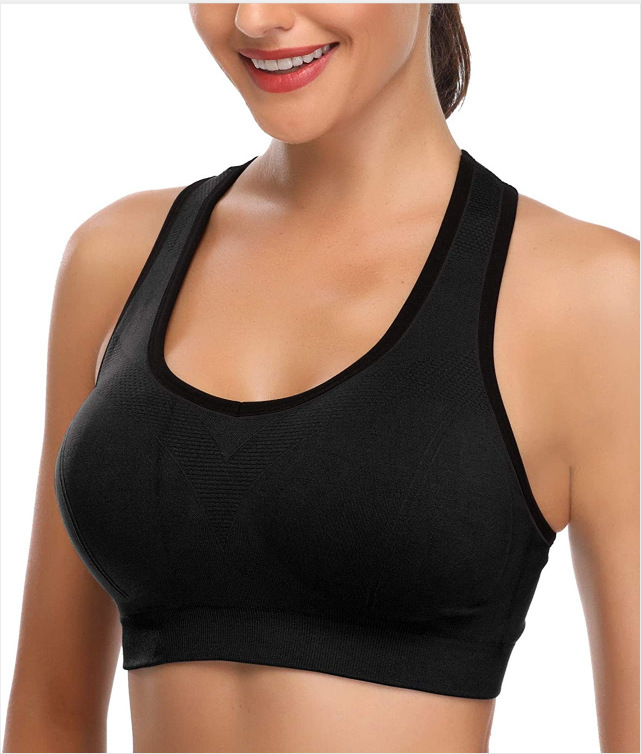 Title 3, Sports Shockproof Beauty Back Yoga Bra Gather