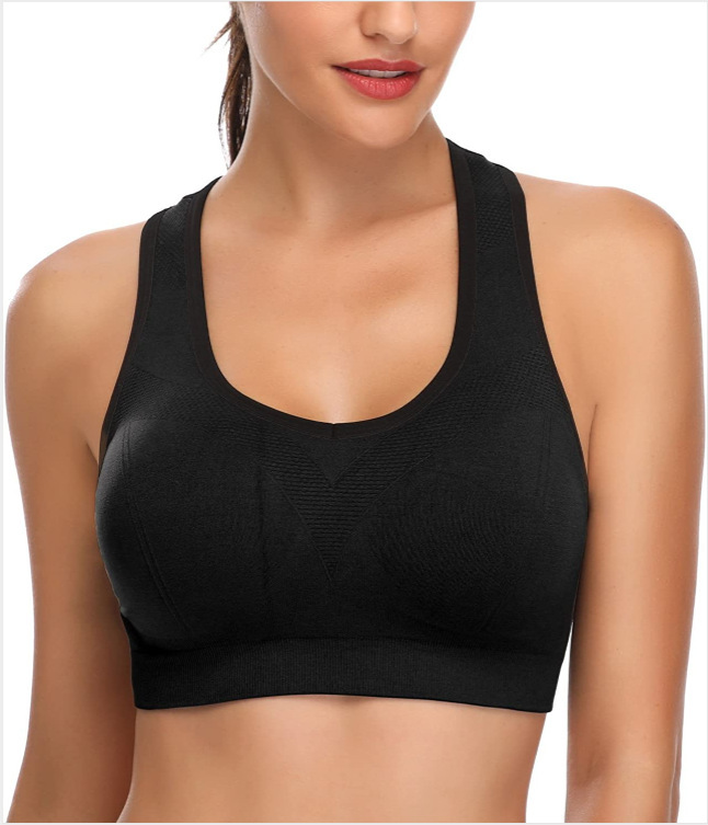 Title 4, Sports Shockproof Beauty Back Yoga Bra Gather