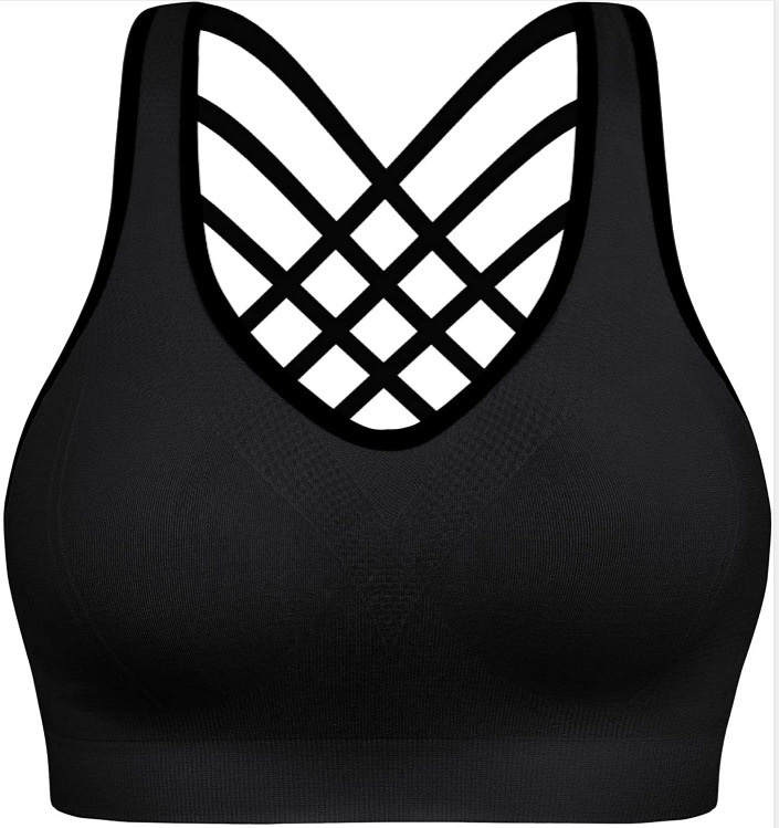 Title 7, Sports Shockproof Beauty Back Yoga Bra Gather