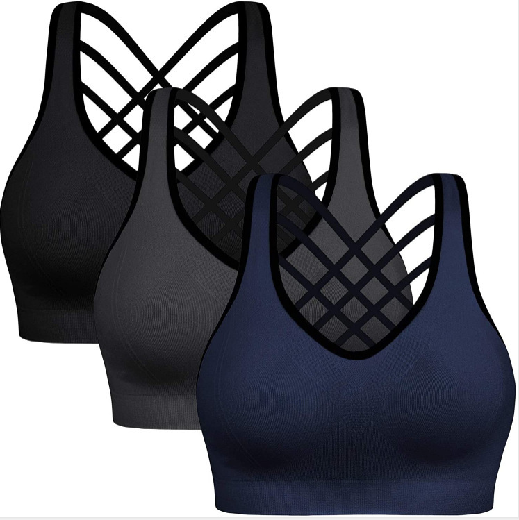 Title 11, Sports Shockproof Beauty Back Yoga Bra Gather