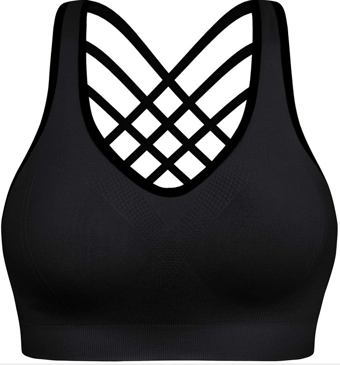 Title 13, Sports Shockproof Beauty Back Yoga Bra Gather