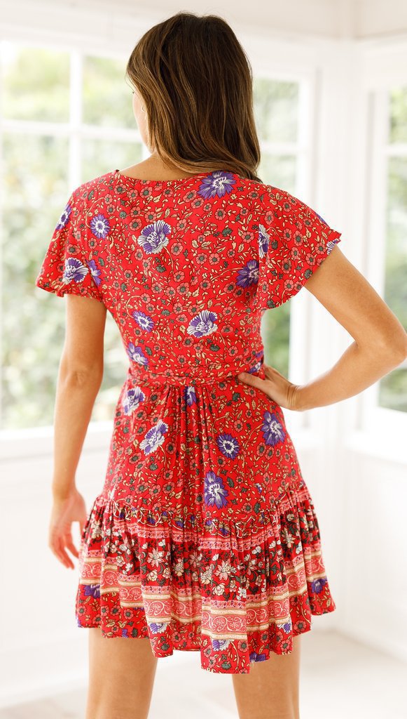 Mini Boho Print Sundress