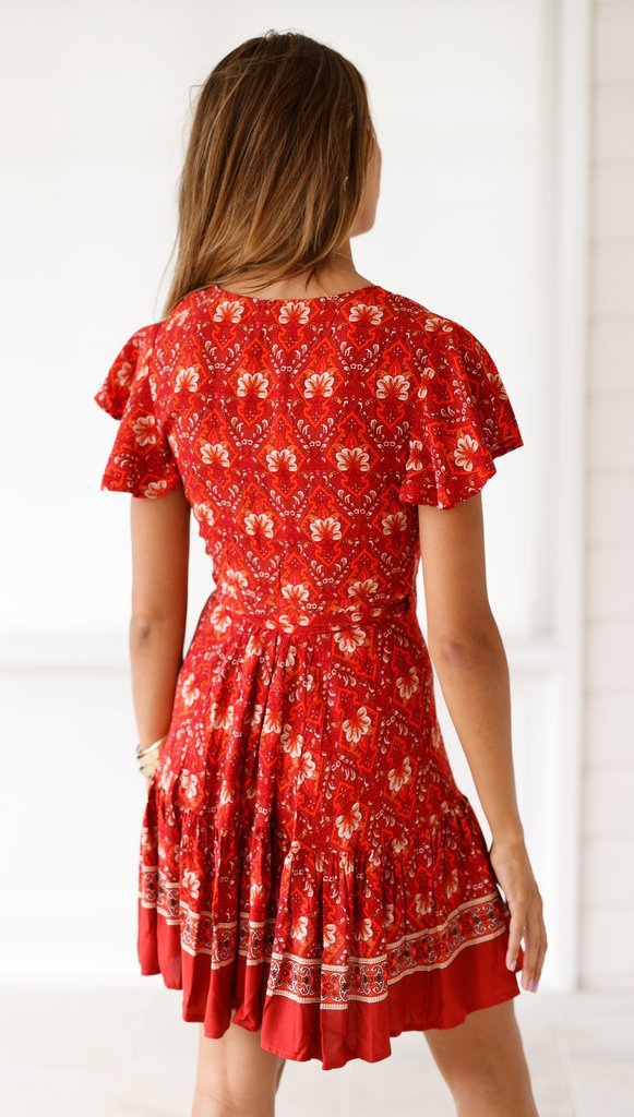 Mini Boho Print Sundress