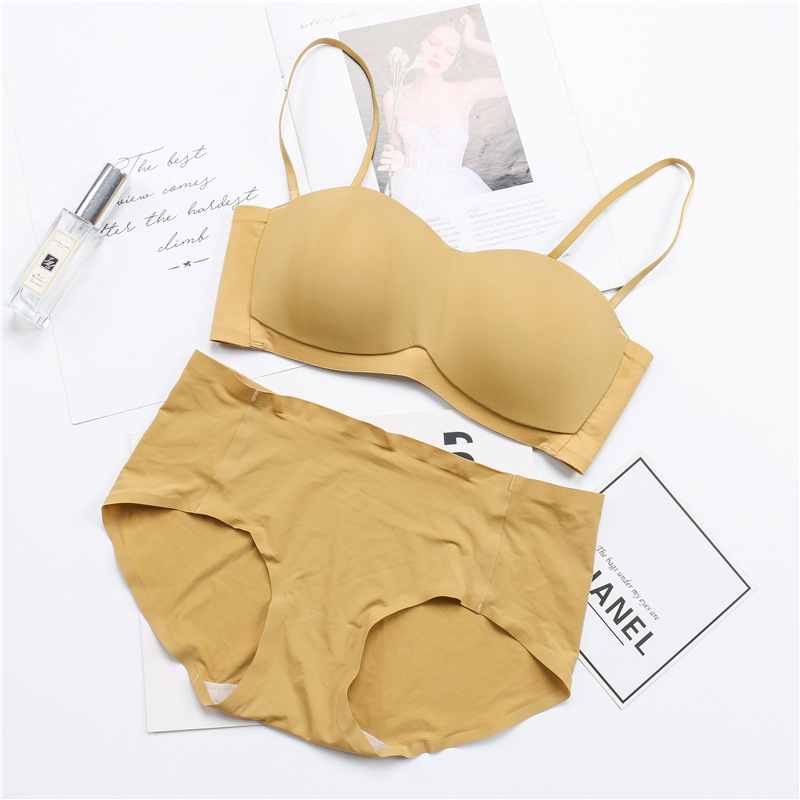 Title 6, Half-cup tube top bra seamless underwear