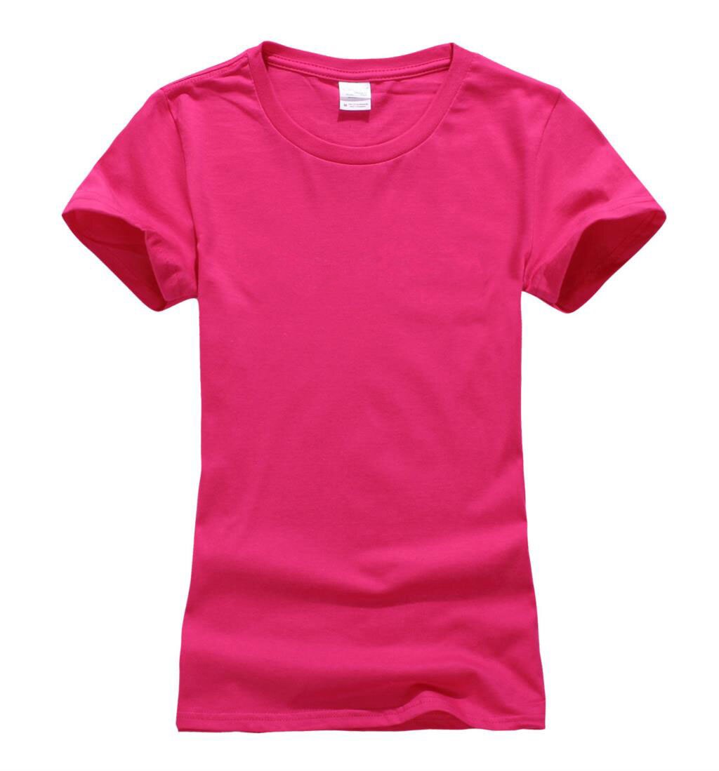 Title 5, Womens T-shirt, slim fit, solid color. A versa...