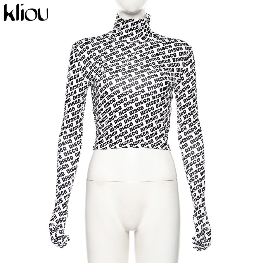 Title 6, Cropped turtleneck shirt dames, ideaal als basi...