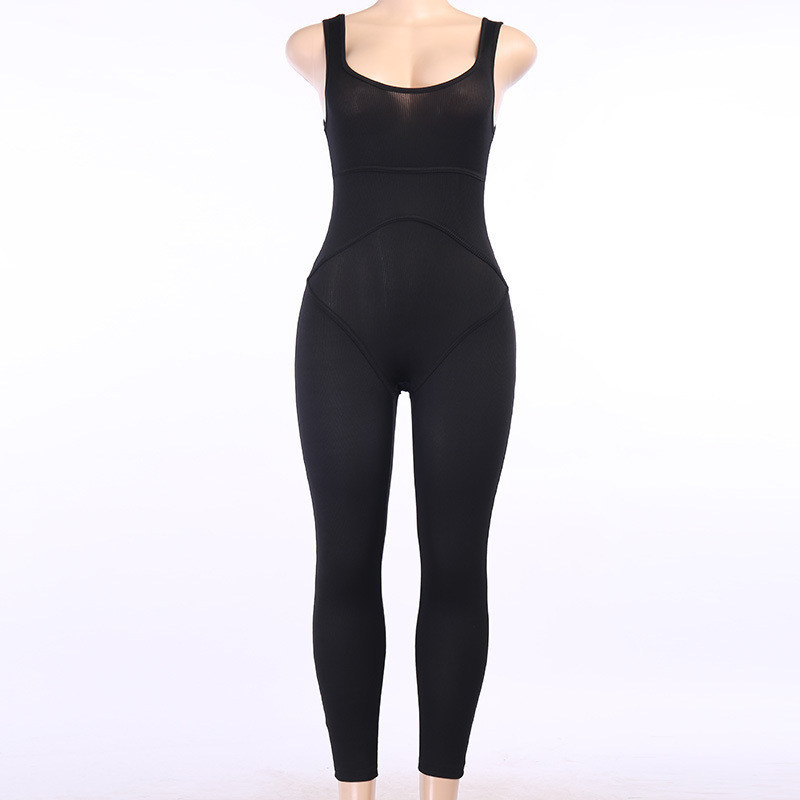 Title 13, Jumpsuit modellante donna effetto push-up, alza...