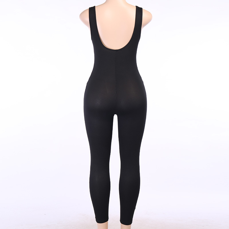 Title 15, Jumpsuit modellante donna effetto push-up, alza...