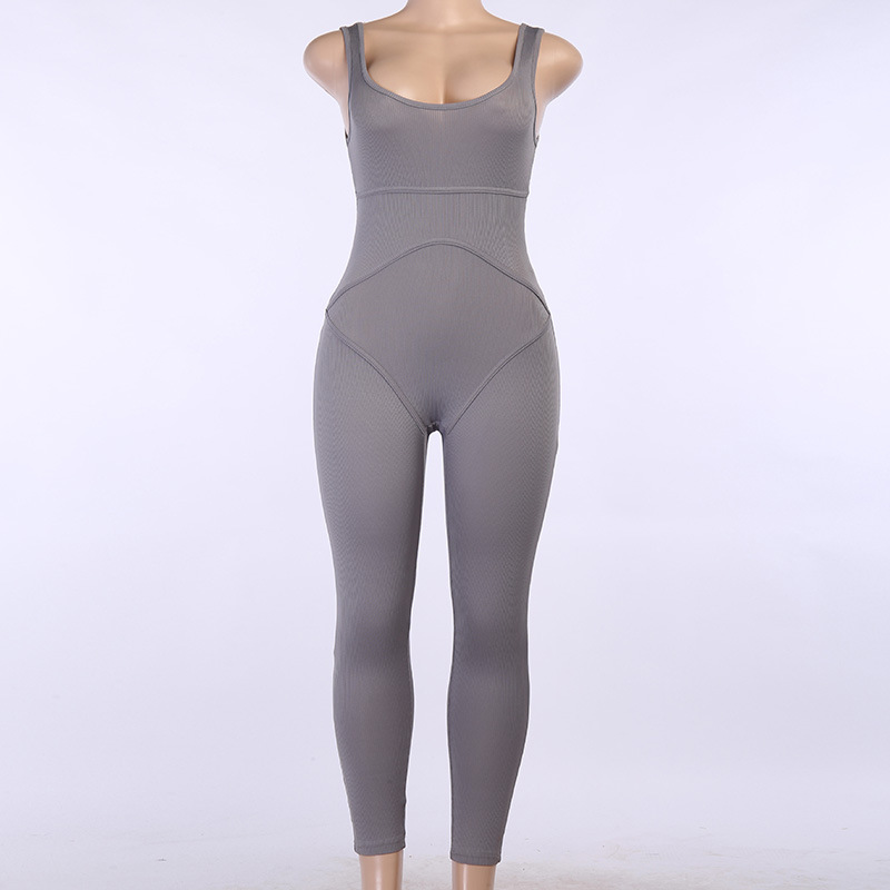 Title 28, Jumpsuit modellante donna effetto push-up, alza...