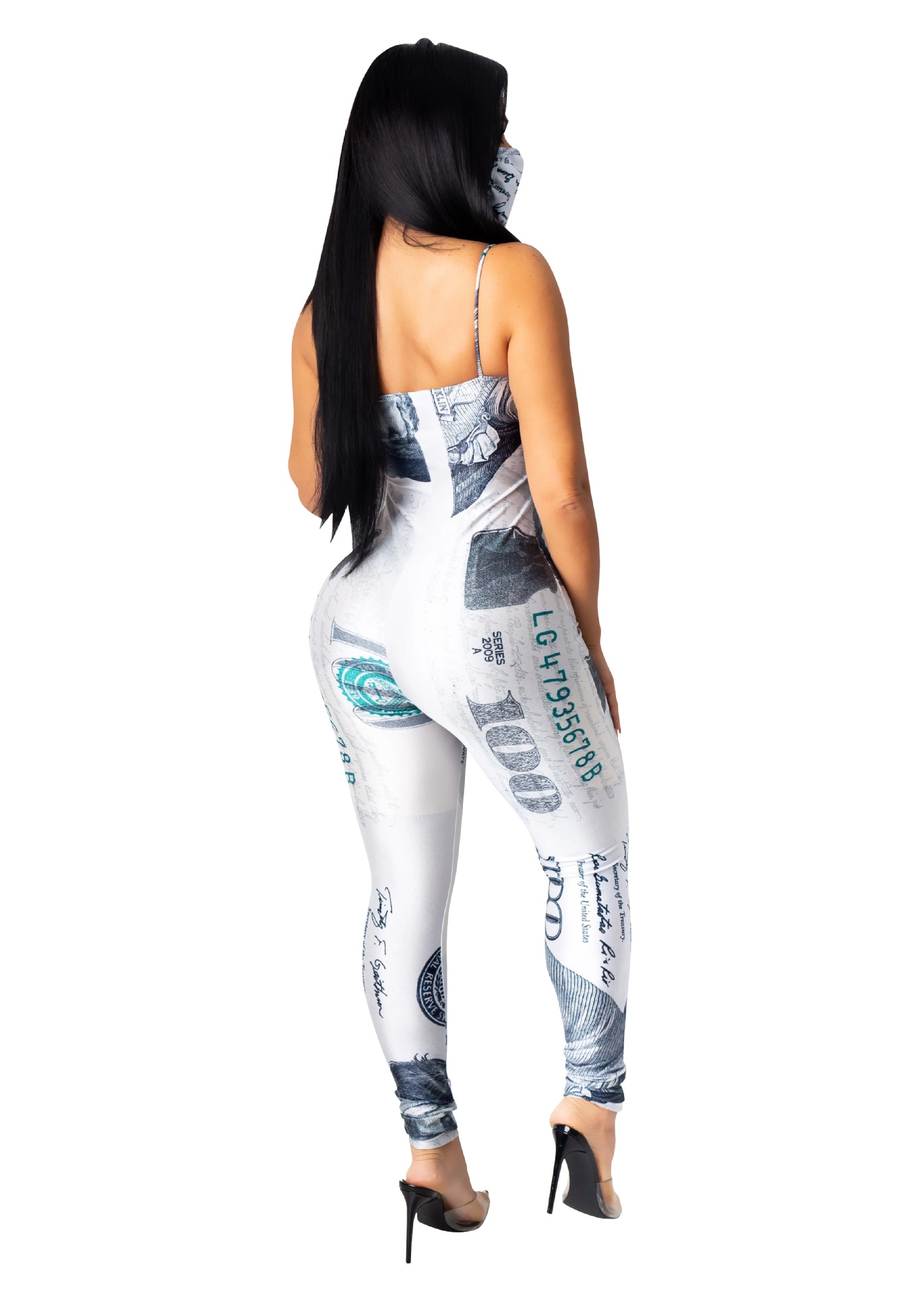 Title 5, USD Print Jumpsuit