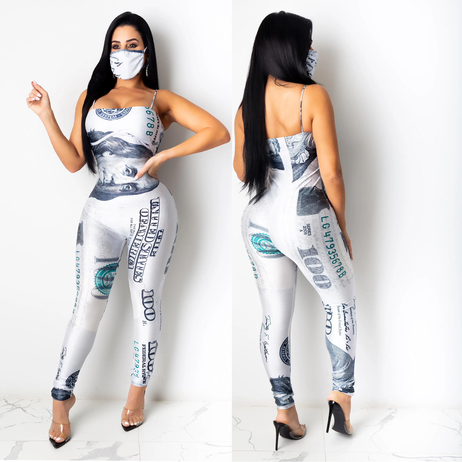 Title 6, USD Print Jumpsuit