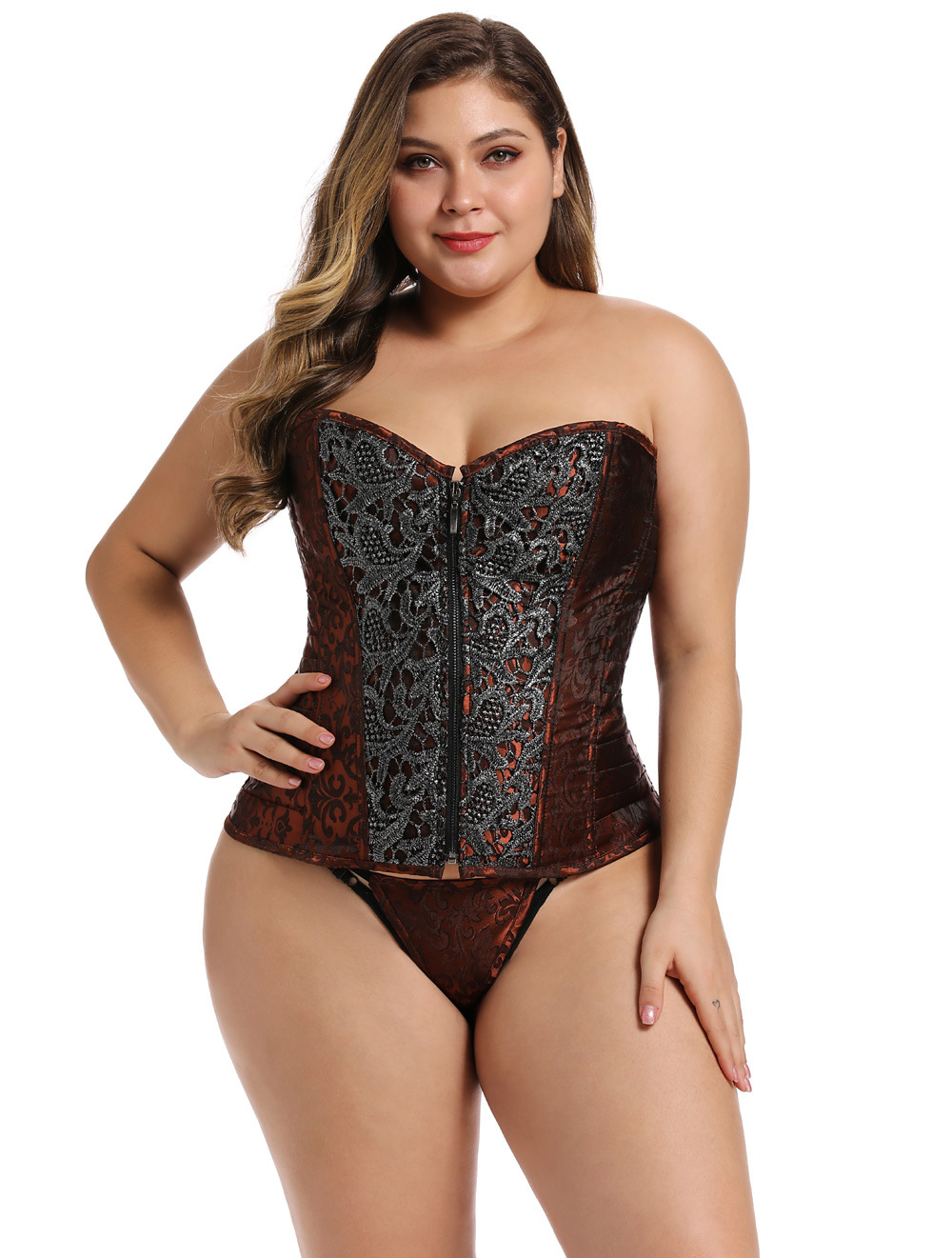 Title 5, Jacquard corset for women