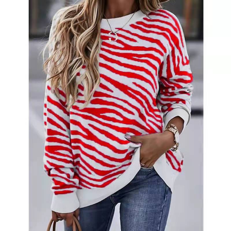 Title 5, Tie-Dye Striped Printed Long-Sleeved Top T-Shir...