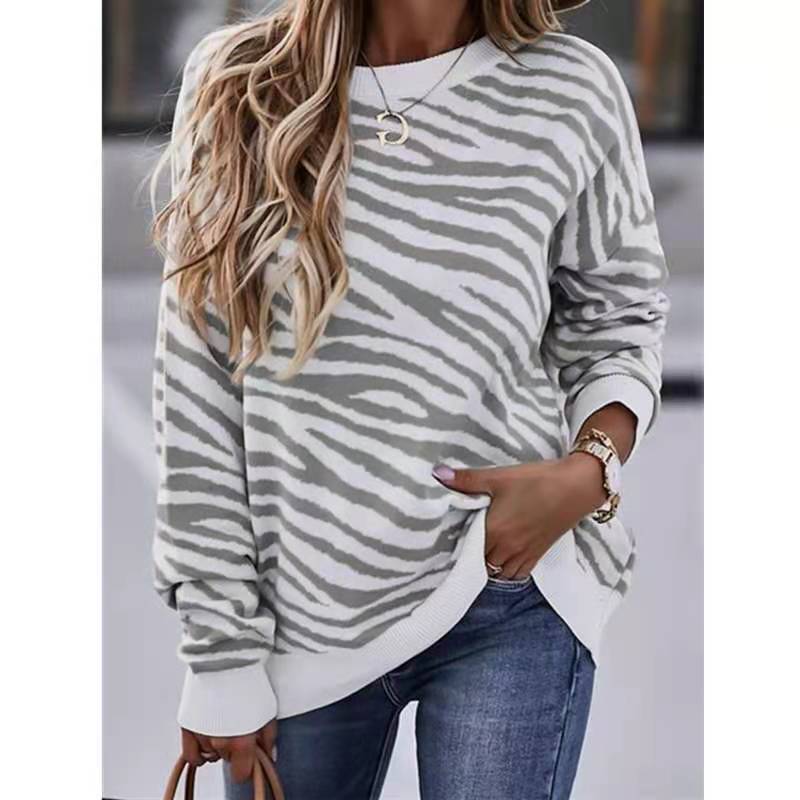 Title 6, Tie-Dye Striped Printed Long-Sleeved Top T-Shir...