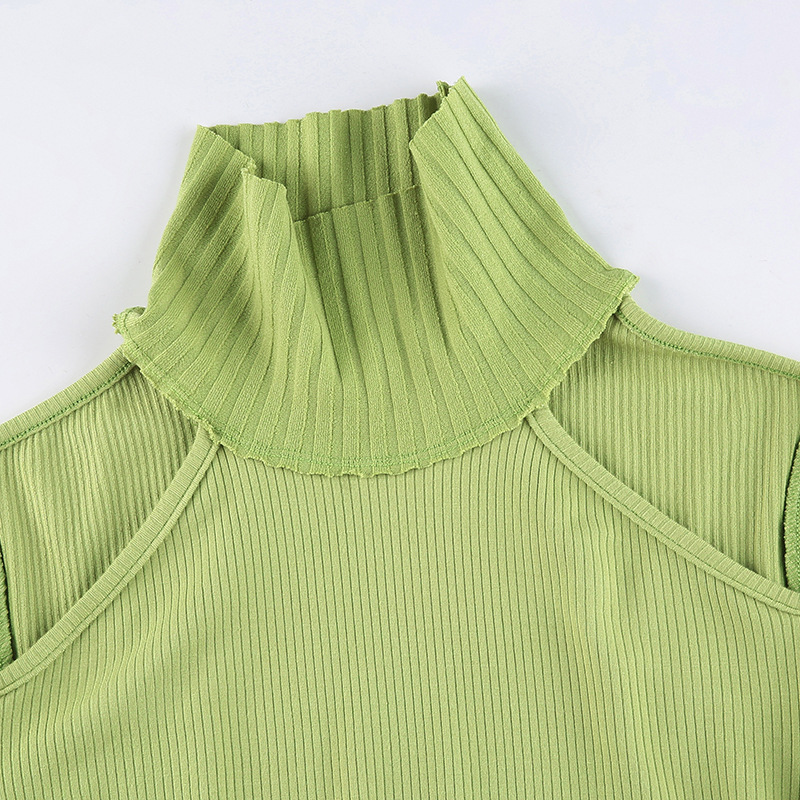 Title 12, High Neck Ribbed Stitching Tank Top, offering a...