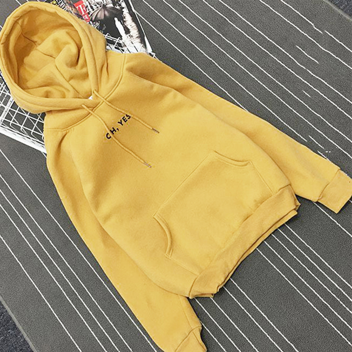 Title 3, Letter plus hooded sweatshirt