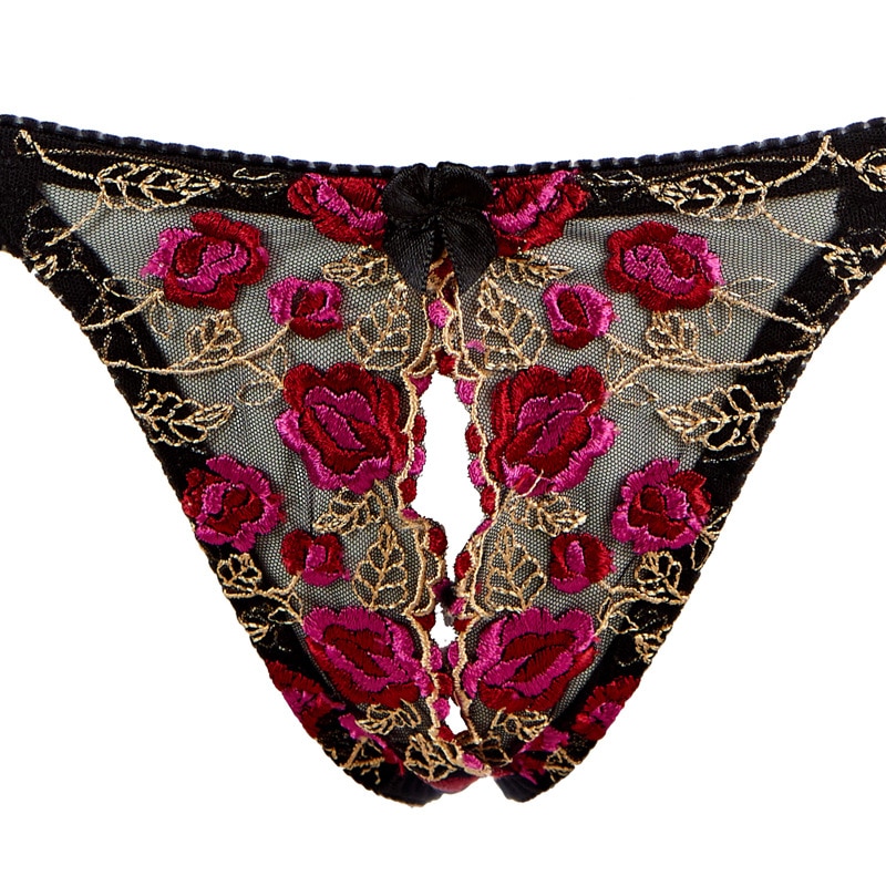 Title 6, Delicate embroidered suits for erotic lingerie