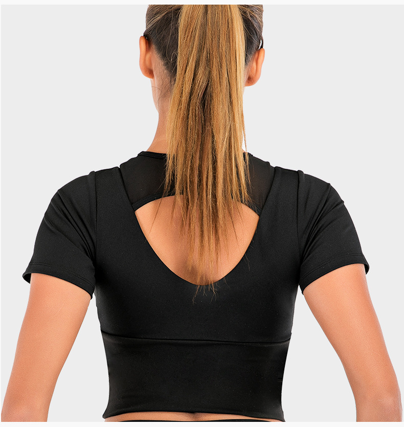 Title 8, Yoga short-sleeved running quick-drying