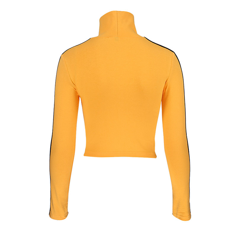 Title 7, Yellow long sleeve printed top