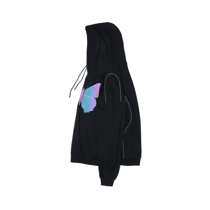 Title 7, Reflective butterfly print sweatshirt