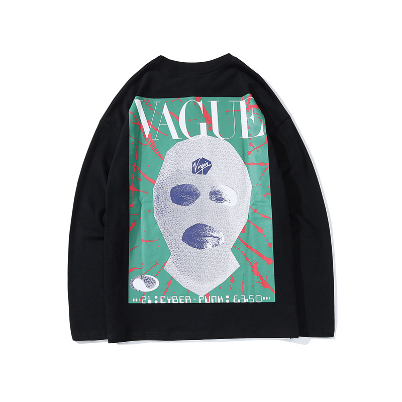 Title 7, Cartoon print letter sweater