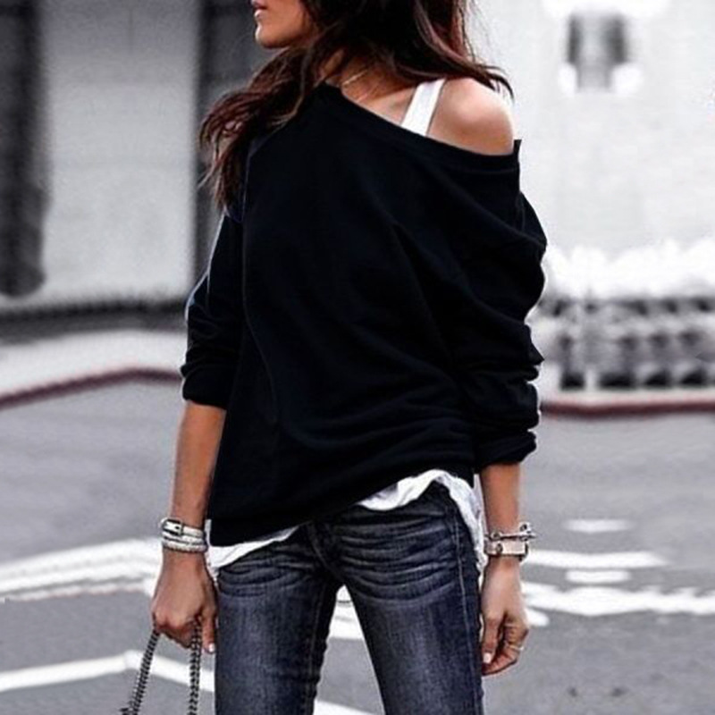 Title 1, Fashion round neck long sleeve blouse