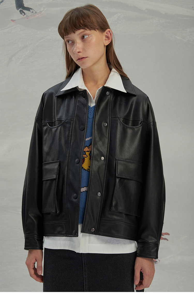 Title 1, Leather biker jacket