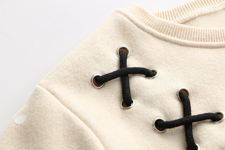 Title 9, Embroidered cat tie pullover sweater