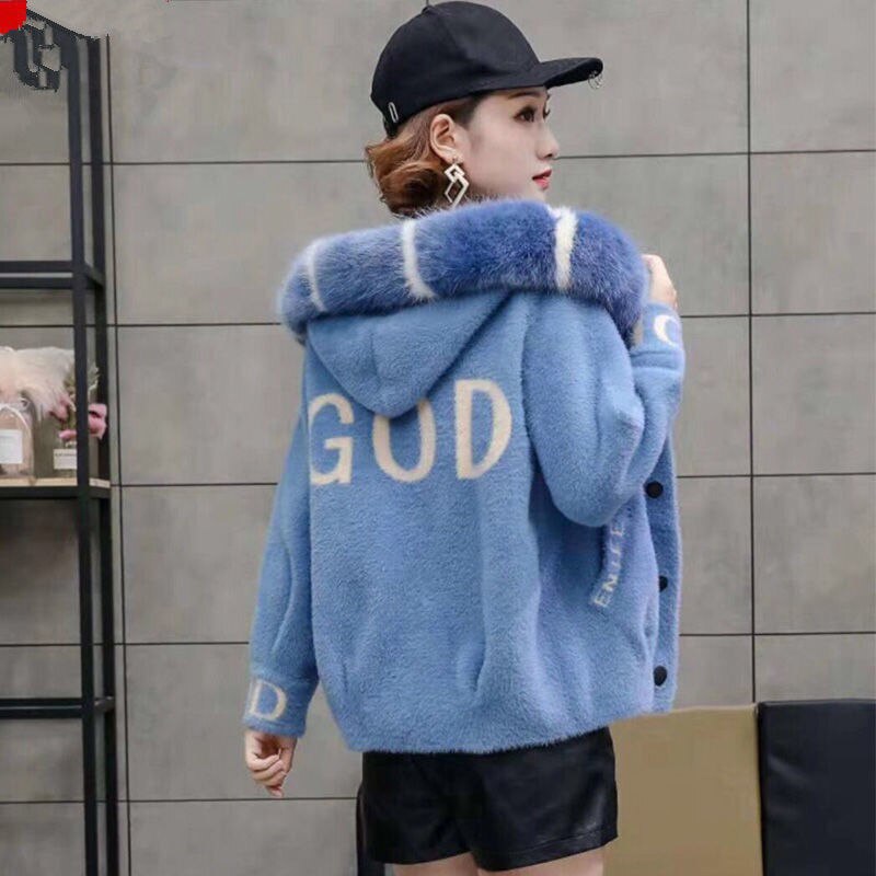 Title 19, Autumn And Winter New Sweater Coat Women Short