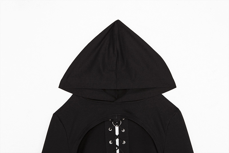 Title 9, Lace-up hooded long-sleeved sweater