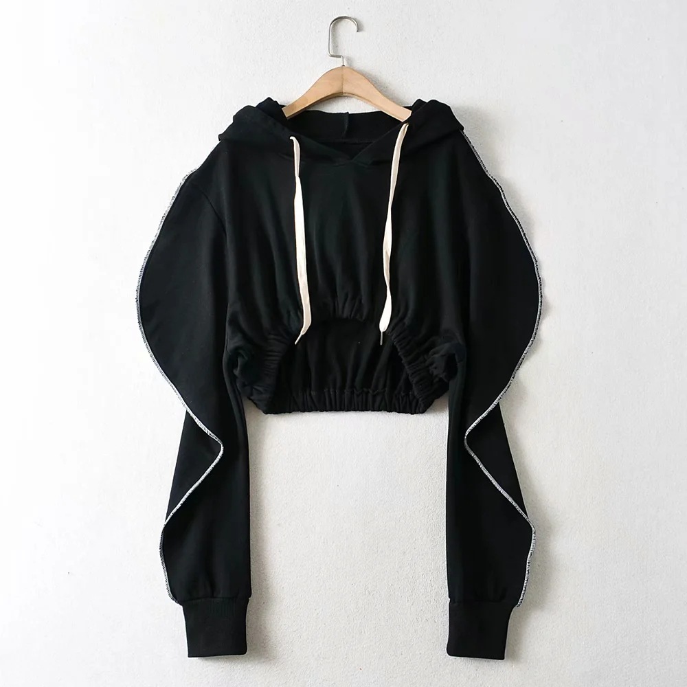 Title 4, Hooded Pullover Drawstring Hoodie Sweatshirt