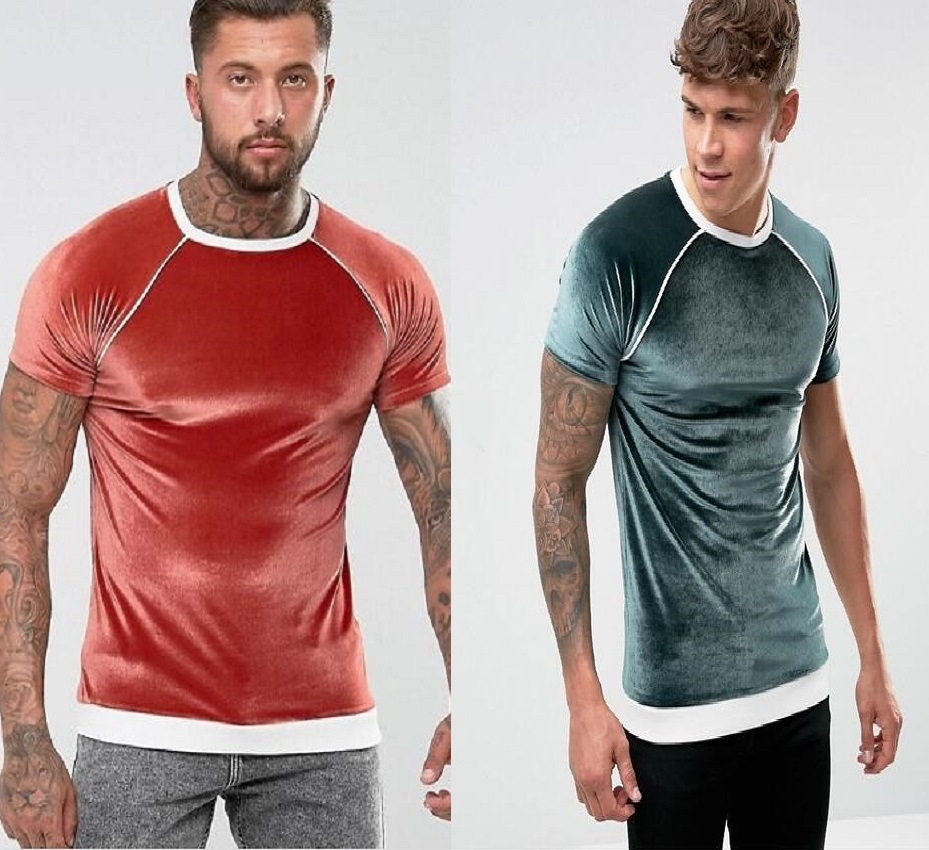 Title 1, Mens Velvet T-shirt. Luxurious softness and st...