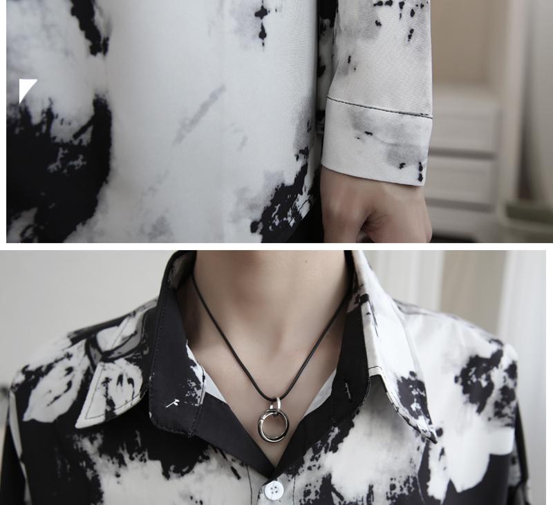 Title 2, Loose Lazy Print Shirt