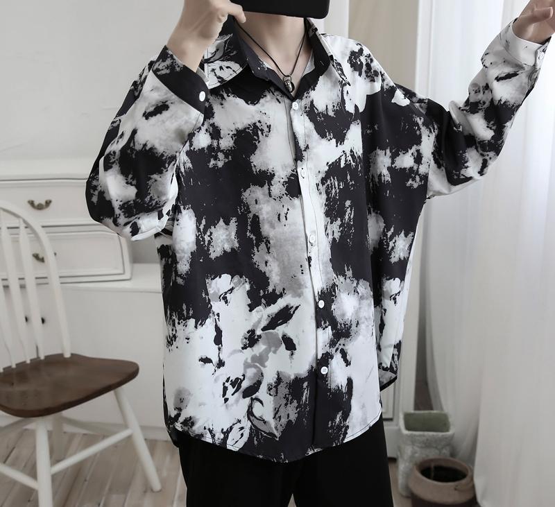 Title 6, Loose Lazy Print Shirt