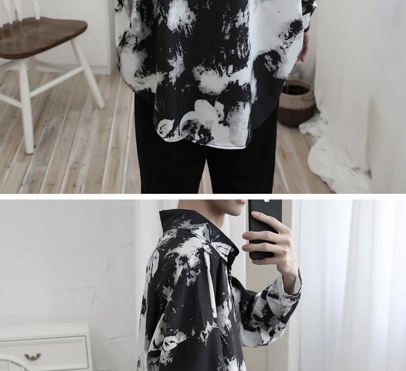 Title 8, Loose Lazy Print Shirt