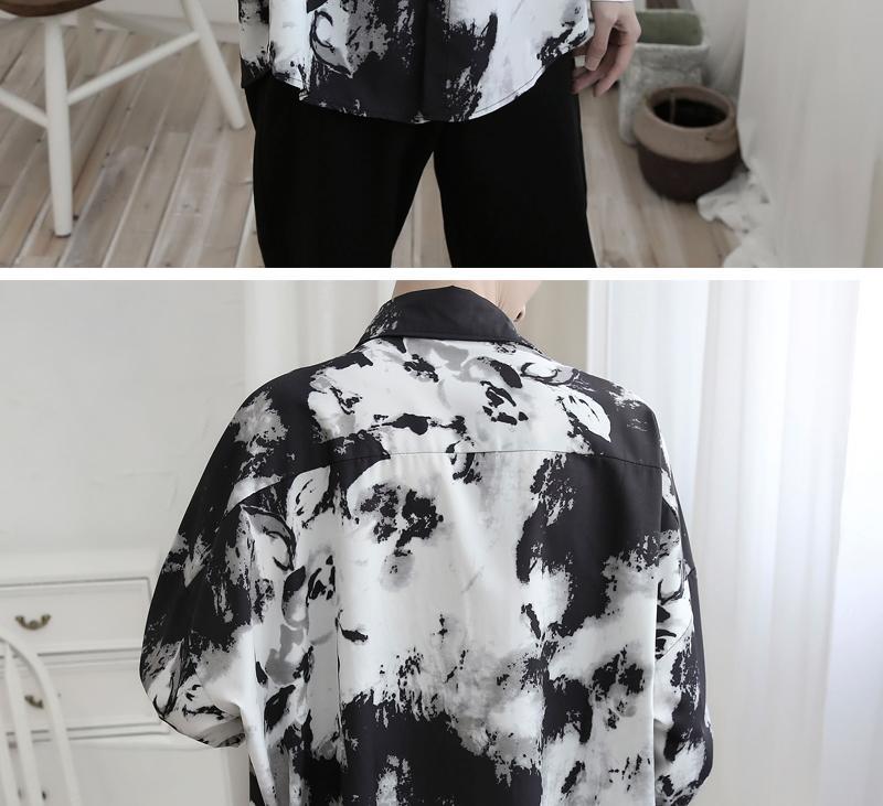 Title 9, Loose Lazy Print Shirt