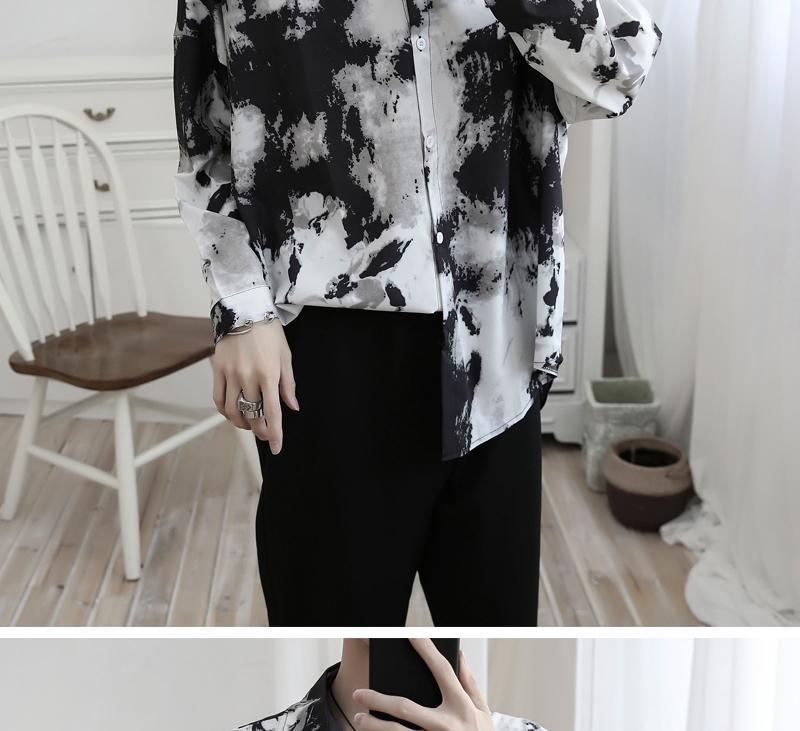 Title 11, Loose Lazy Print Shirt