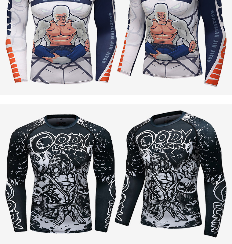 Title 3, Sundial BJJ Rash Guard para Jiu-Jitsu brasileño...