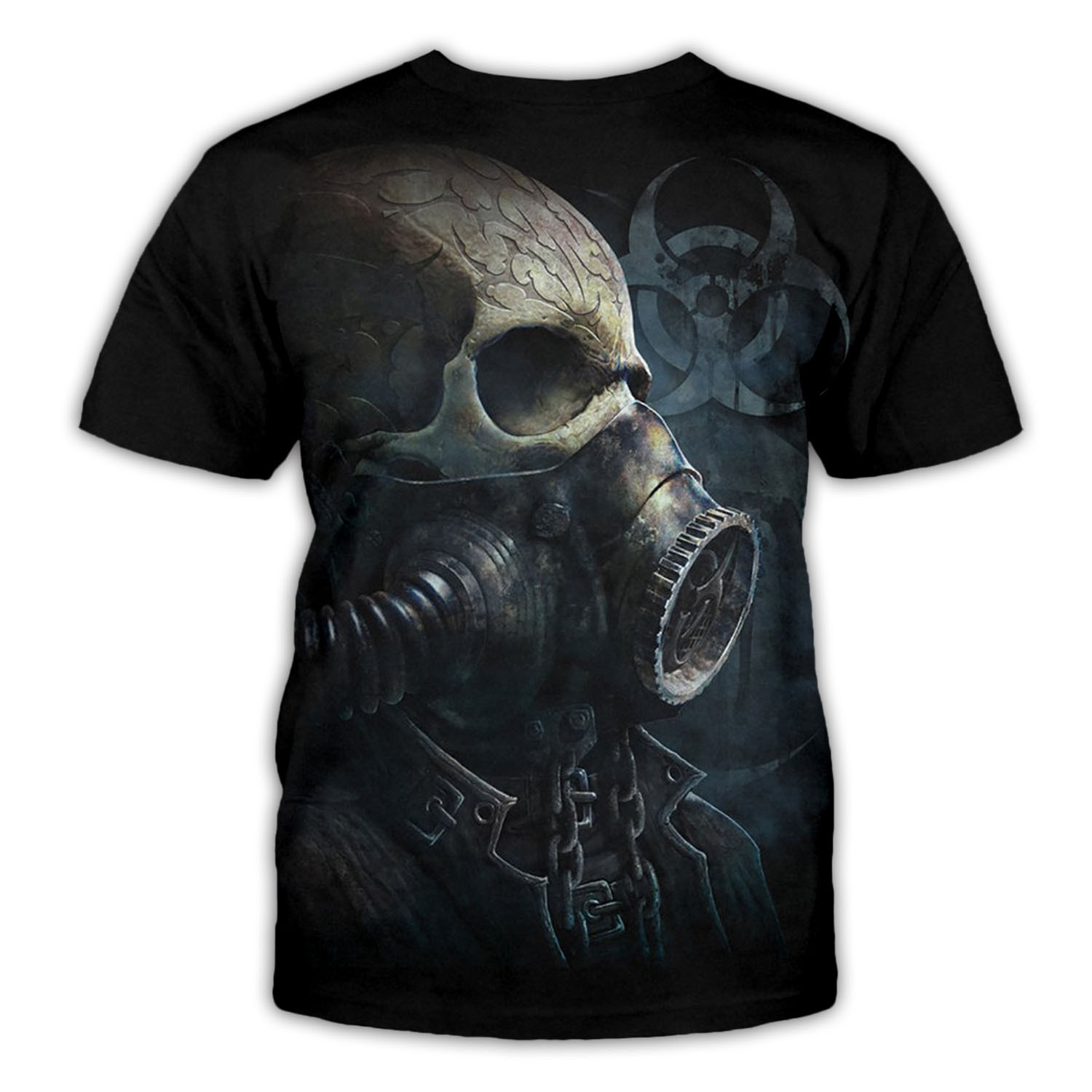 Title 5, Printed skull cool crew neck short sleeve T-shirt