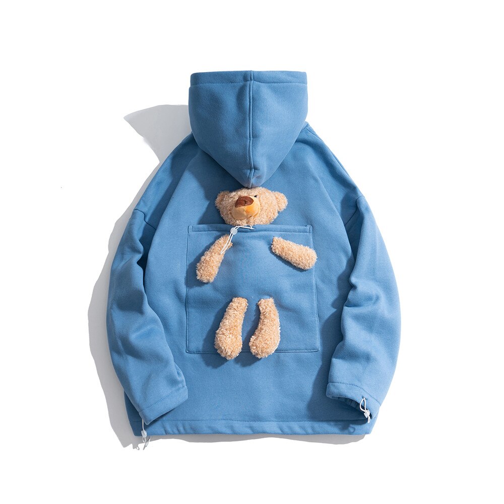 Title 5, Three-dimensional bear doll hooded sweater