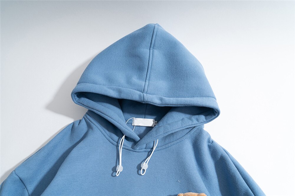 Title 6, Three-dimensional bear doll hooded sweater